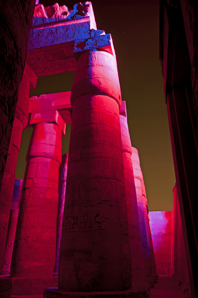 Karnak temple and Sound and light show