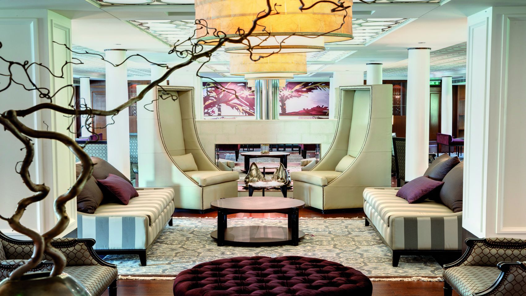 MS Esplanade Nile Cruise-Lounge bar