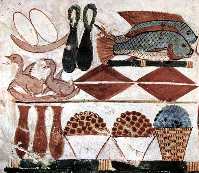 Ancient Egyptian Food – Tomb of Menna
