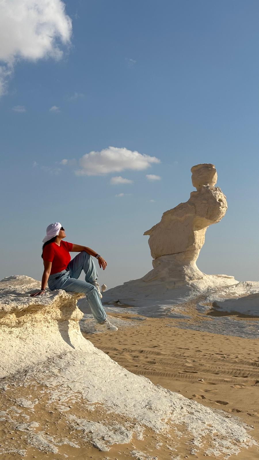 White Desert rock formations